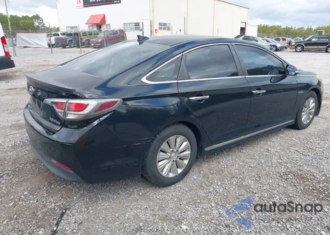 2016 Hyundai Sonata Hybrid Se from USA, damaged, VIN KMHE24L13GA016883